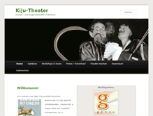 Tablet Screenshot of kiju-theater.de